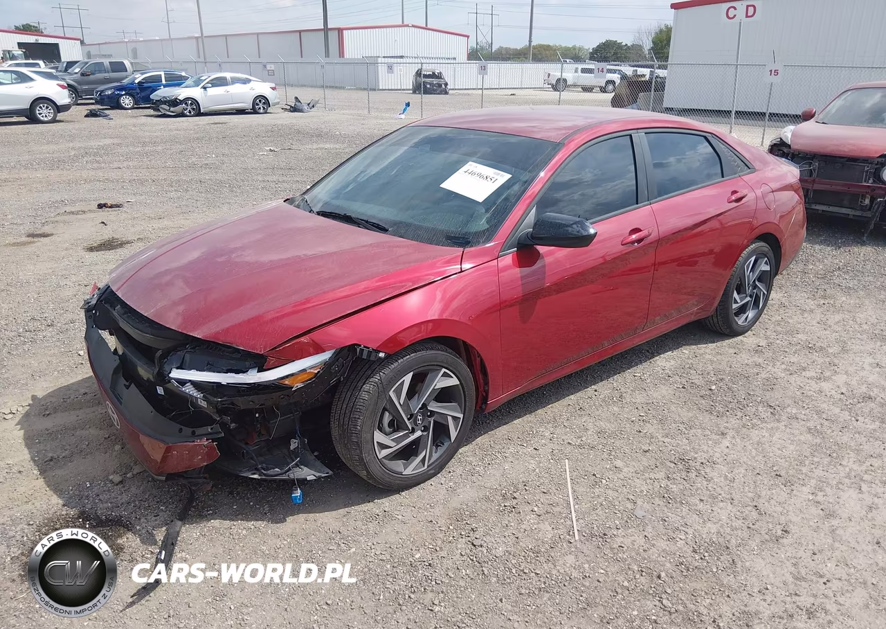 2025 Hyundai Elantra Sel Sport VIN:KMHLM4DG5SU011857 - 2