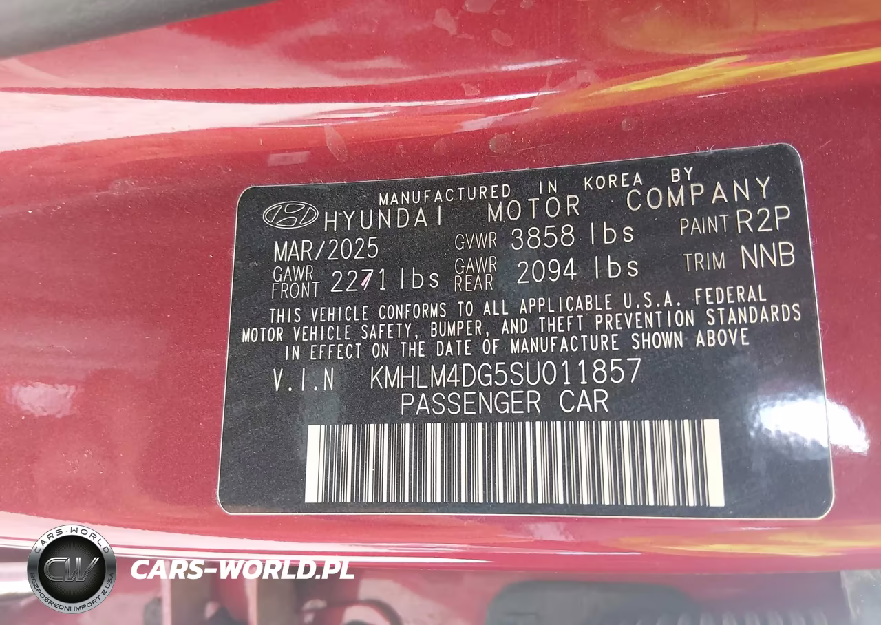 2025 Hyundai Elantra Sel Sport VIN:KMHLM4DG5SU011857 - 9