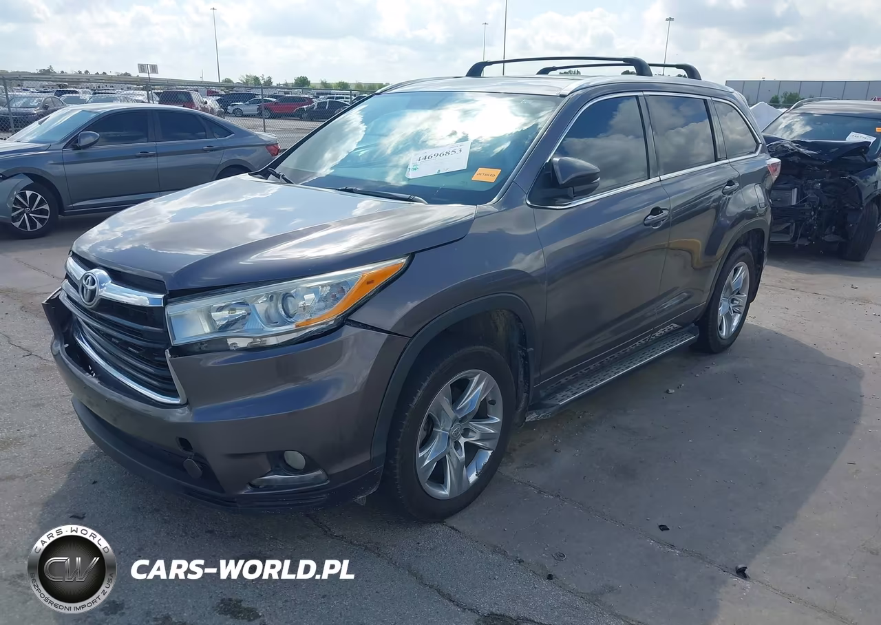 2015 Toyota Highlander Limited V6 VIN:5TDYKRFH6FS106358 - 2