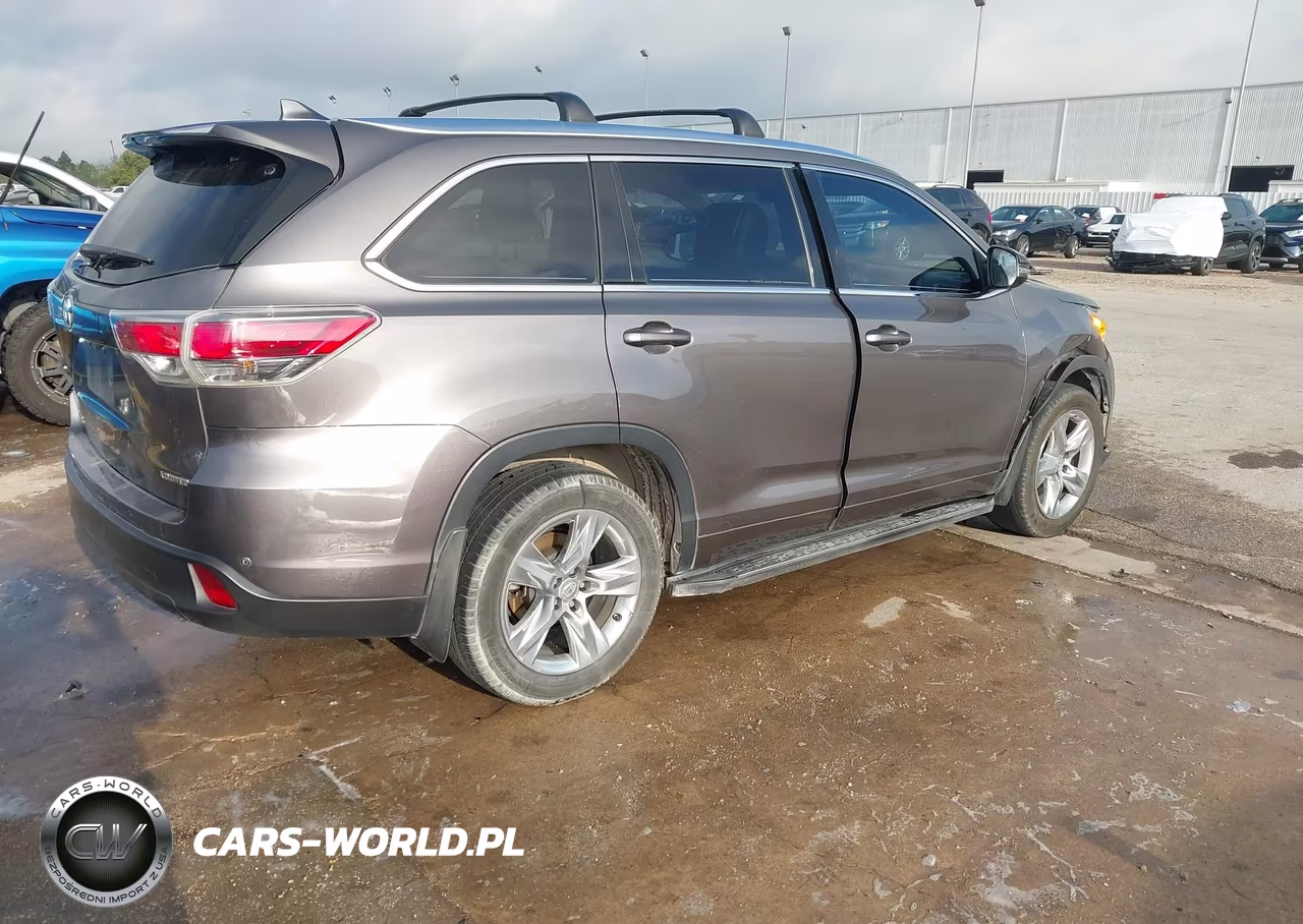 2015 Toyota Highlander Limited V6 VIN:5TDYKRFH6FS106358 - 4