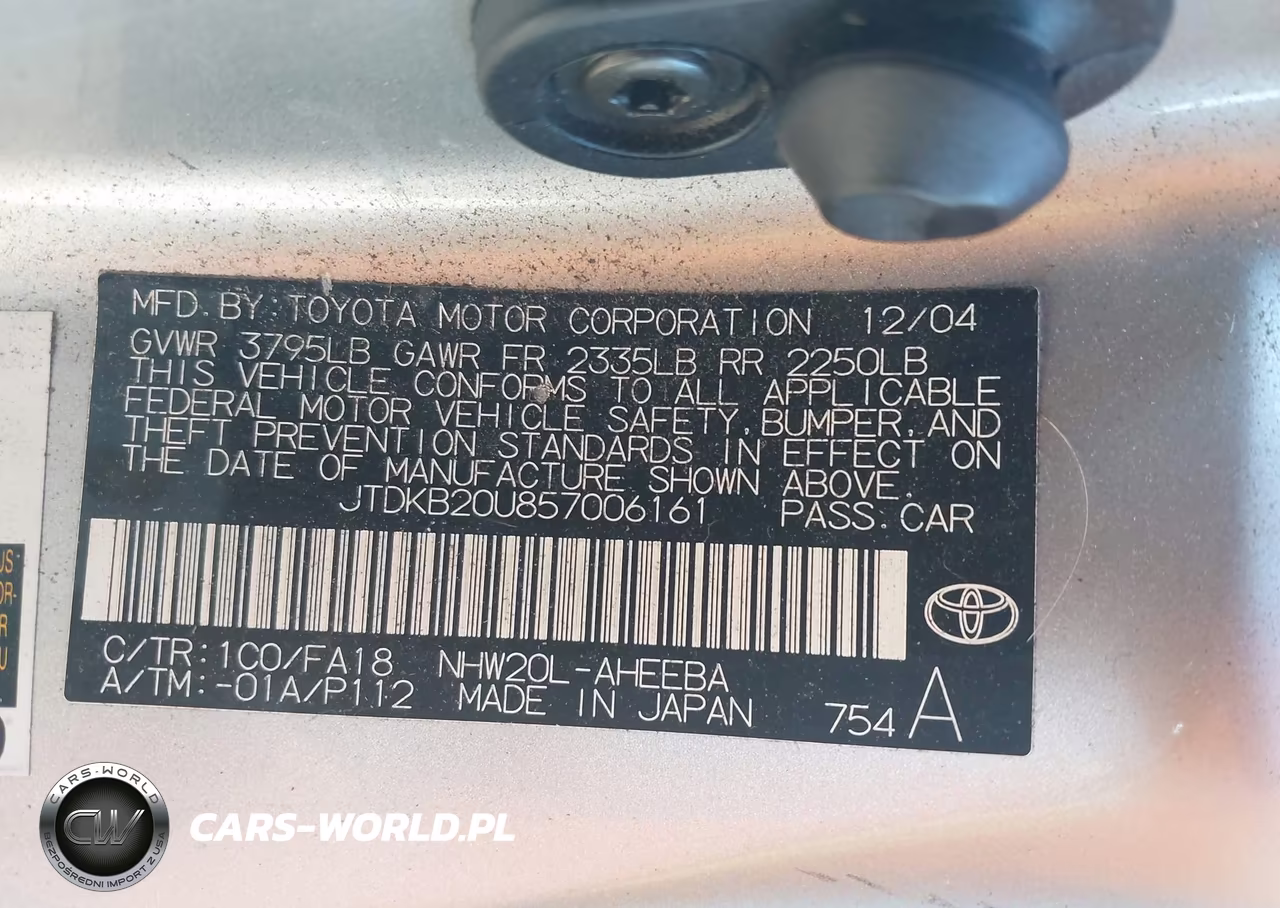 2005 Toyota Prius VIN:JTDKB20U857006161 - 9