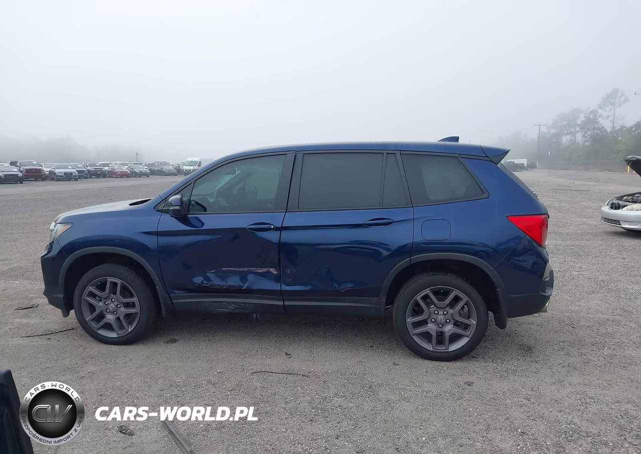 2023 Honda Passport Awd Ex-L VIN:5FNYF8H53PB005589 - 14