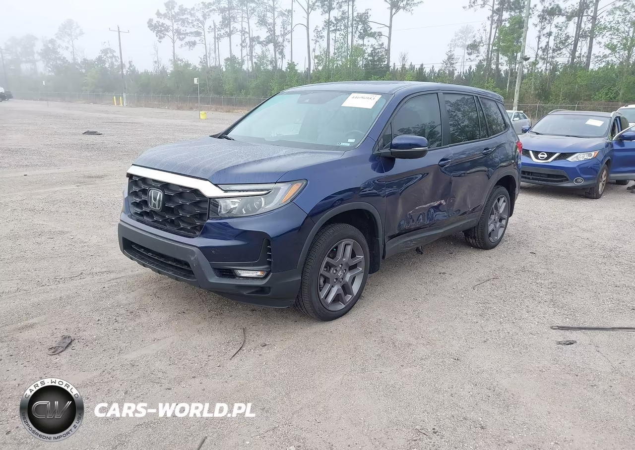 2023 Honda Passport Awd Ex-L VIN:5FNYF8H53PB005589 - 2