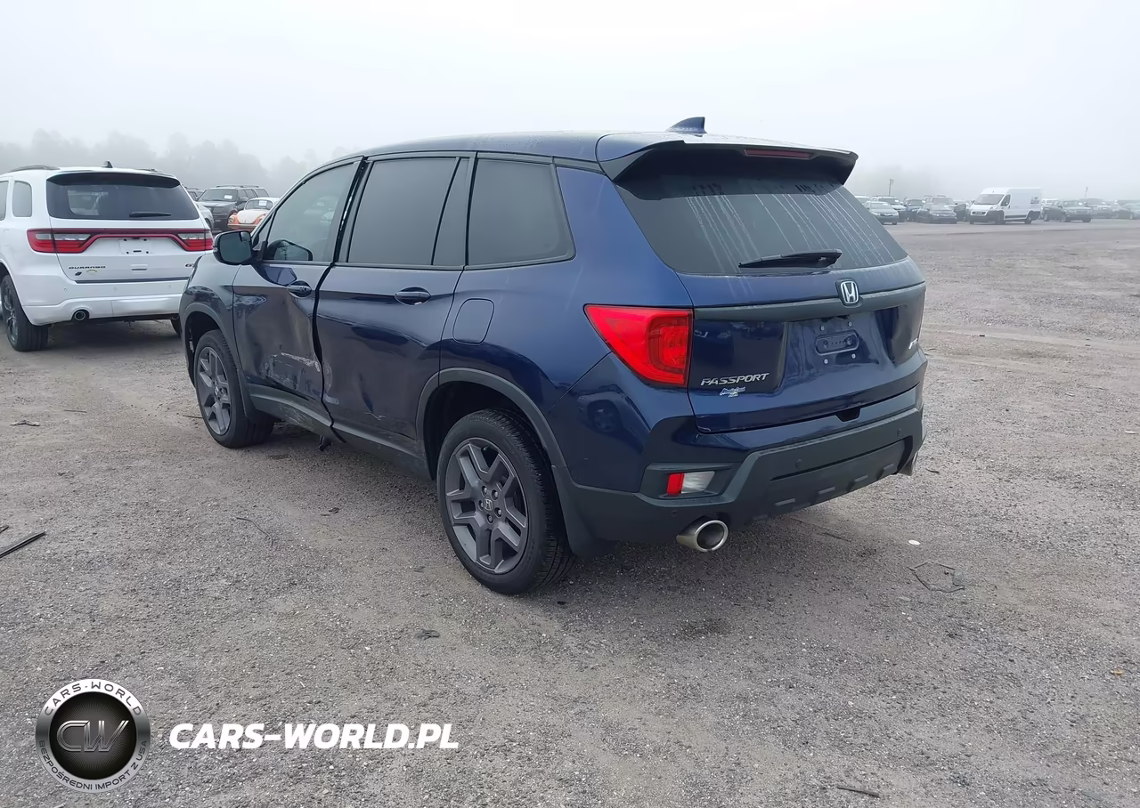 2023 Honda Passport Awd Ex-L VIN:5FNYF8H53PB005589 - 3