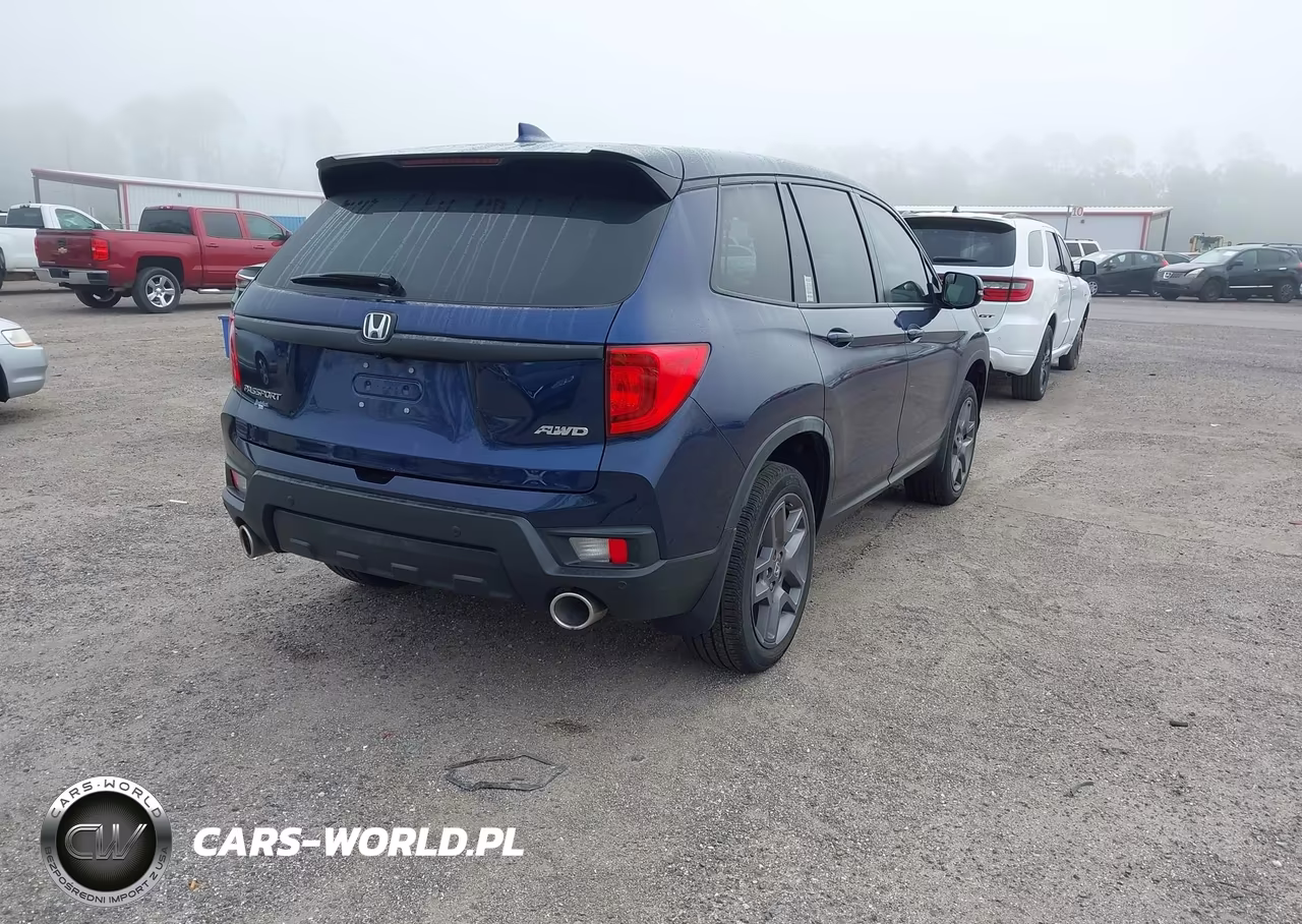 2023 Honda Passport Awd Ex-L VIN:5FNYF8H53PB005589 - 4