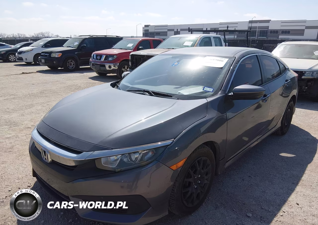 2018 Honda Civic Lx VIN:19XFC2F58JE029173 - 2
