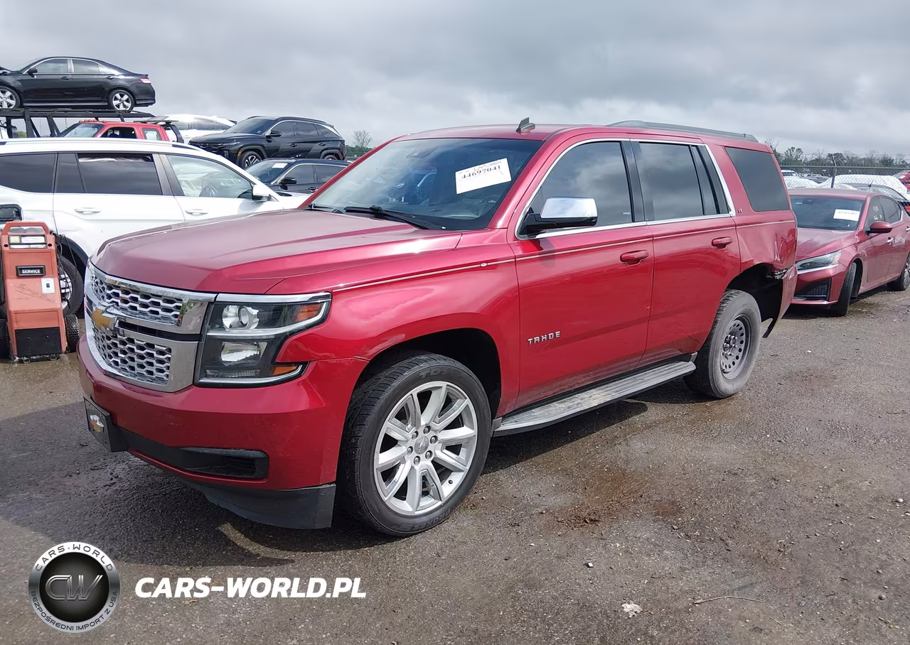 2015 Chevrolet Tahoe Lt VIN:1GNSKBKC7FR214968 - 2