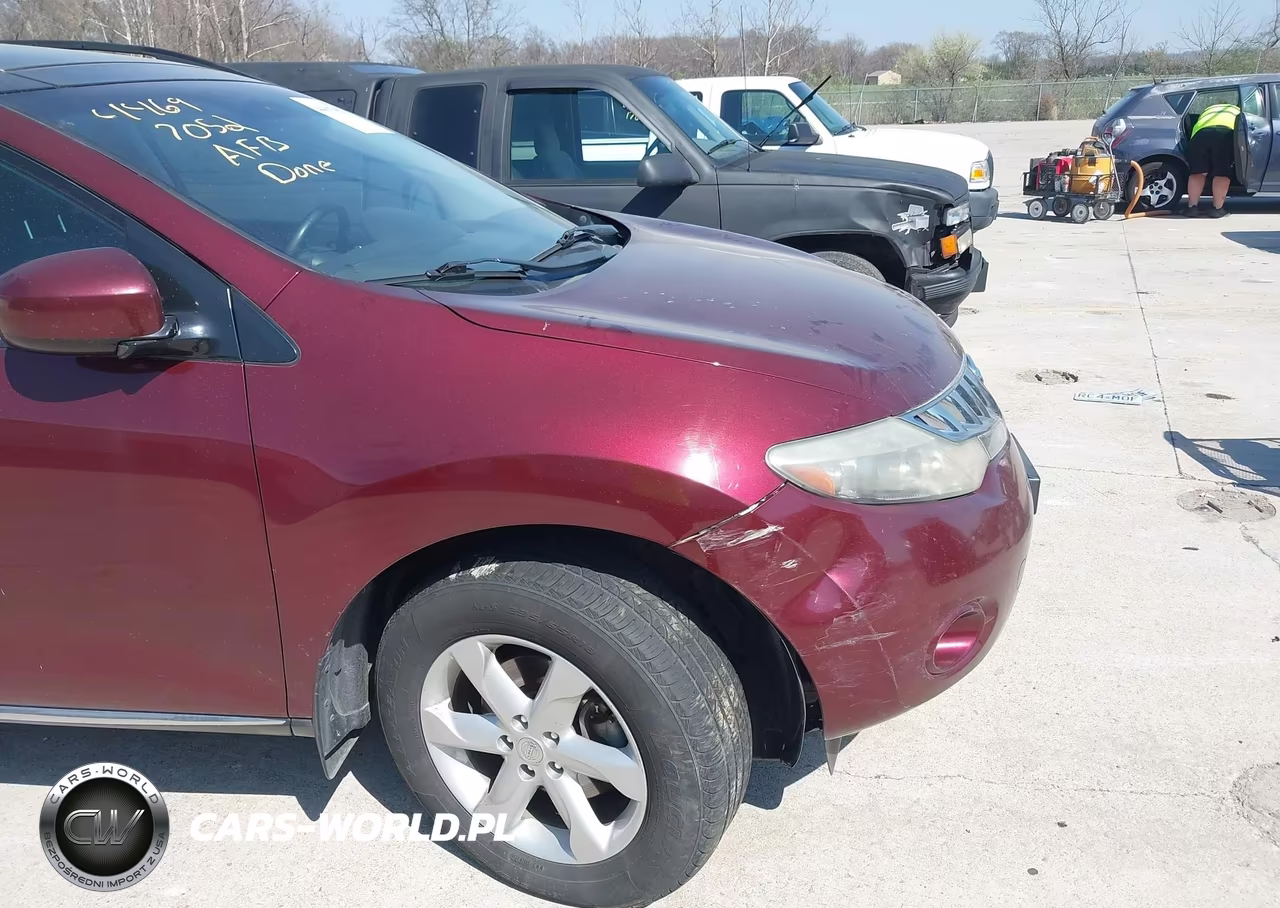 2009 Nissan Murano Sl VIN:JN8AZ18W09W205065 - 6