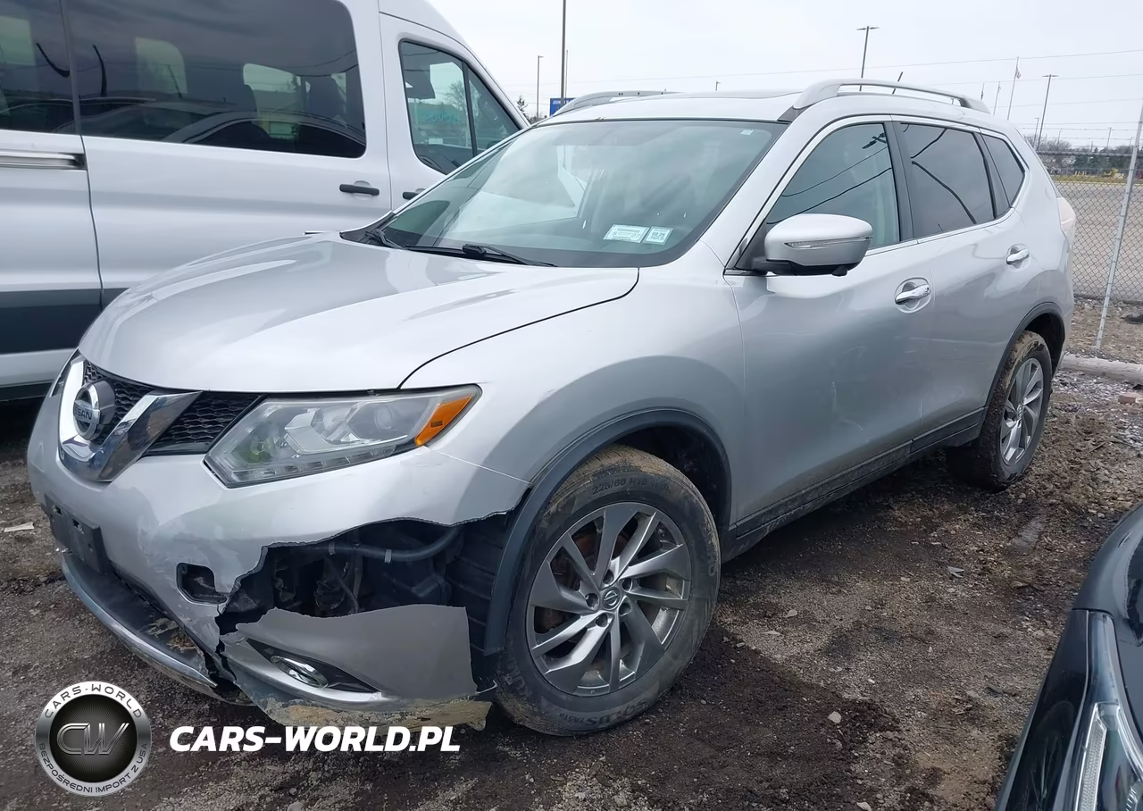 2014 Nissan Rogue S-Sl-Sv VIN:5N1AT2MV4EC770944 - 2