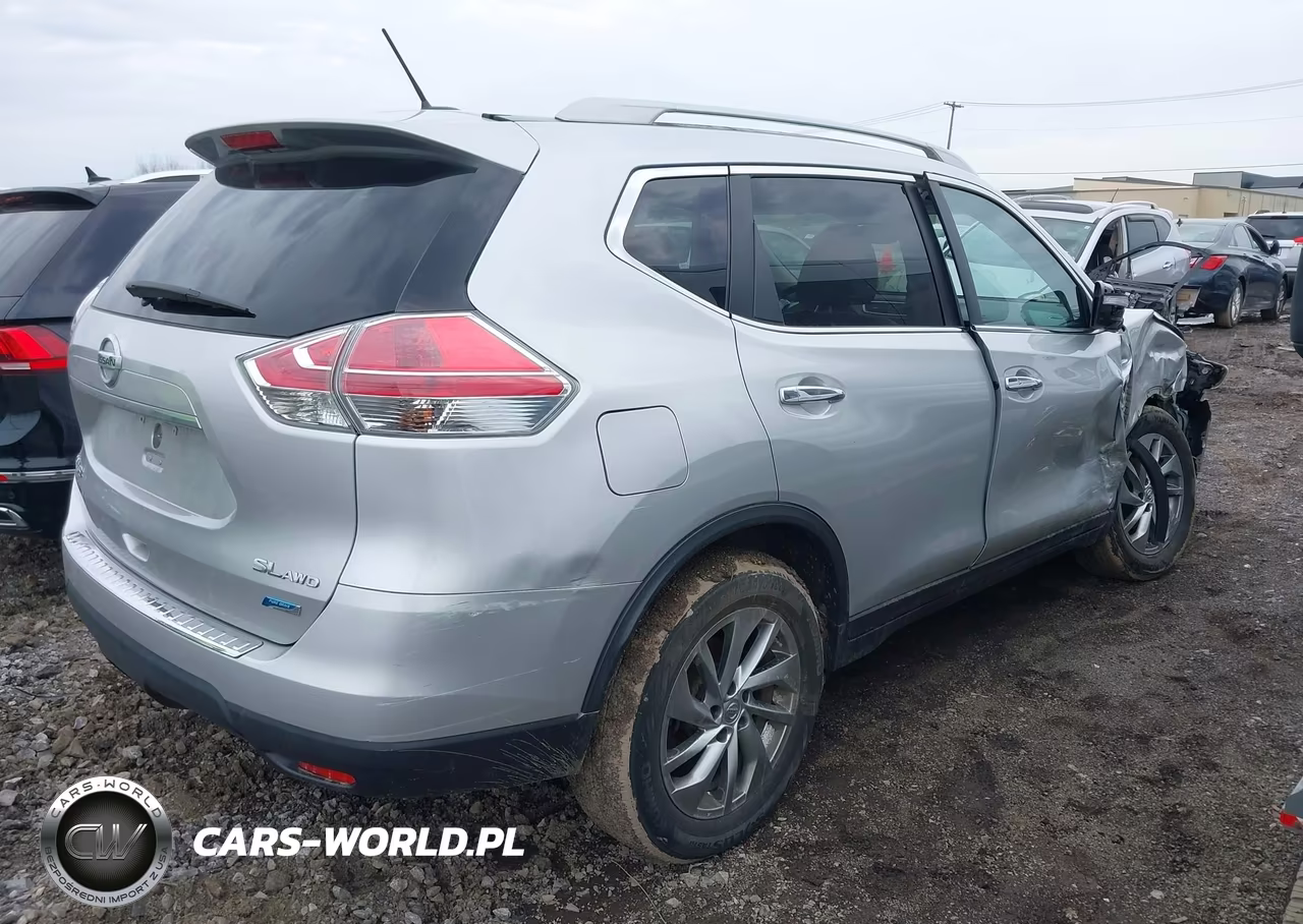 2014 Nissan Rogue S-Sl-Sv VIN:5N1AT2MV4EC770944 - 4