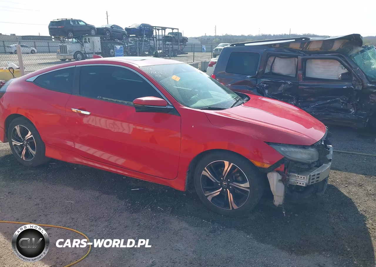 2016 Honda Civic Touring VIN:2HGFC3B90GH350055 - 14