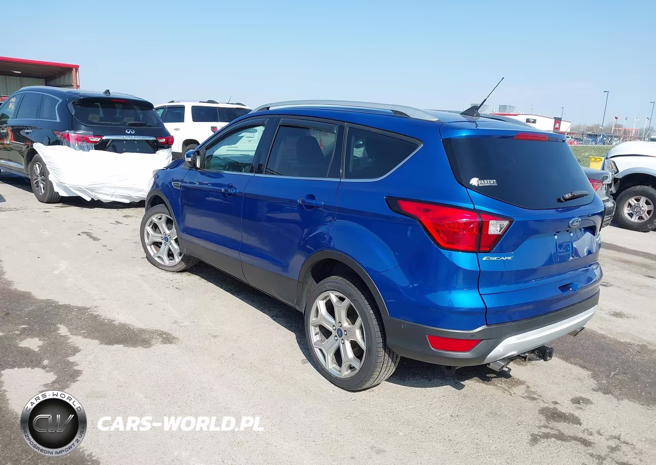 2019 Ford Escape Titanium VIN:1FMCU9J97KUC03610 - 3