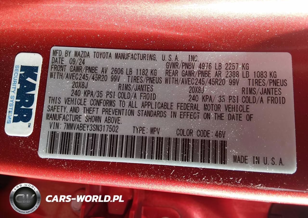 2025 Mazda Cx-50 2.5 Turbo Premium Plus Package VIN:7MMVABEY3SN317502 - 9