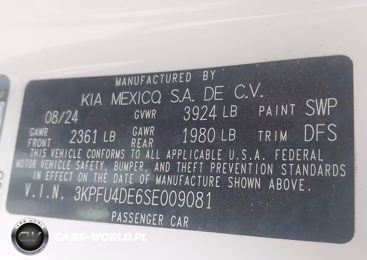2025 Kia K4 Ex VIN:3KPFU4DE6SE009081 - 9