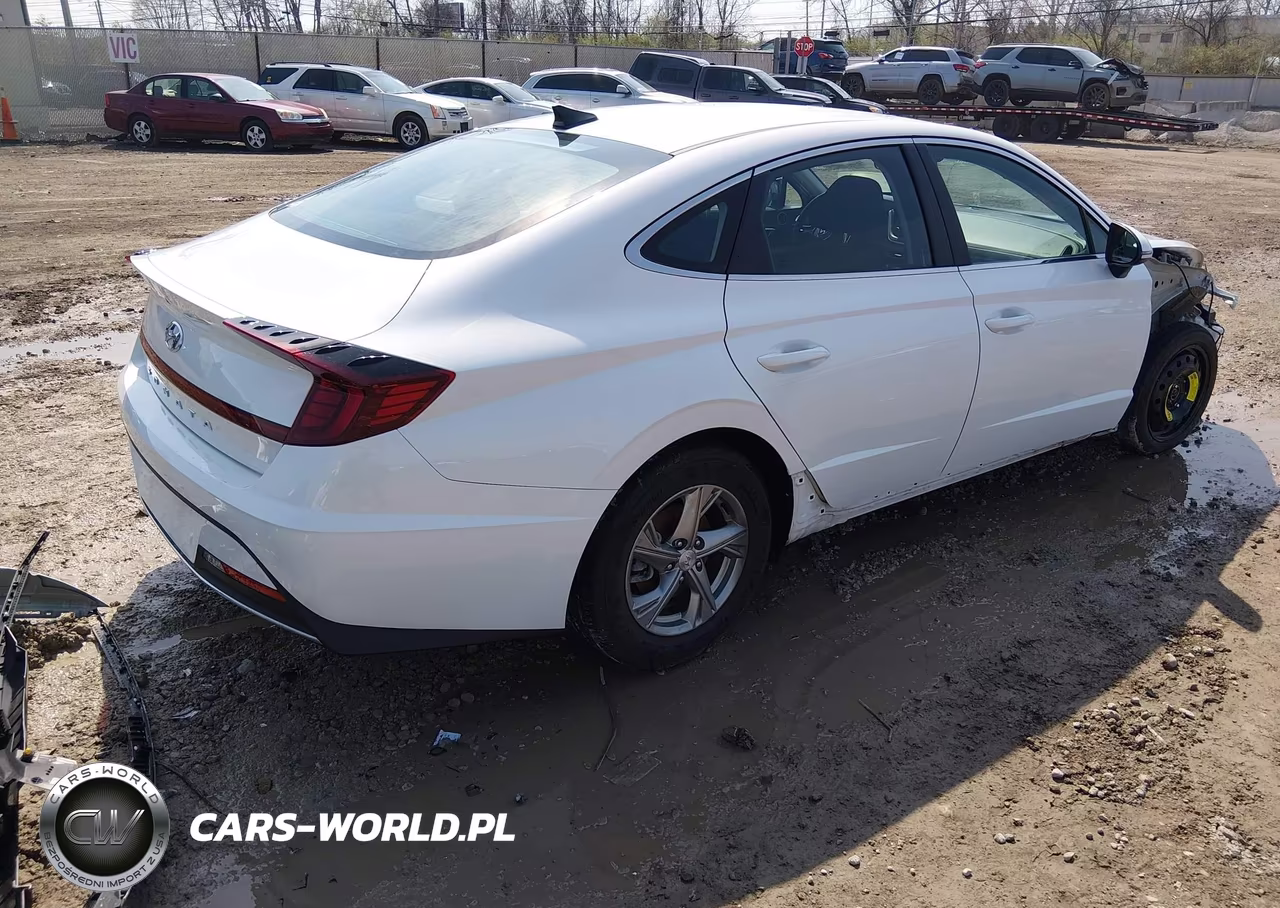 2022 Hyundai Sonata Se VIN:KMHL24JA5NA224643 - 4