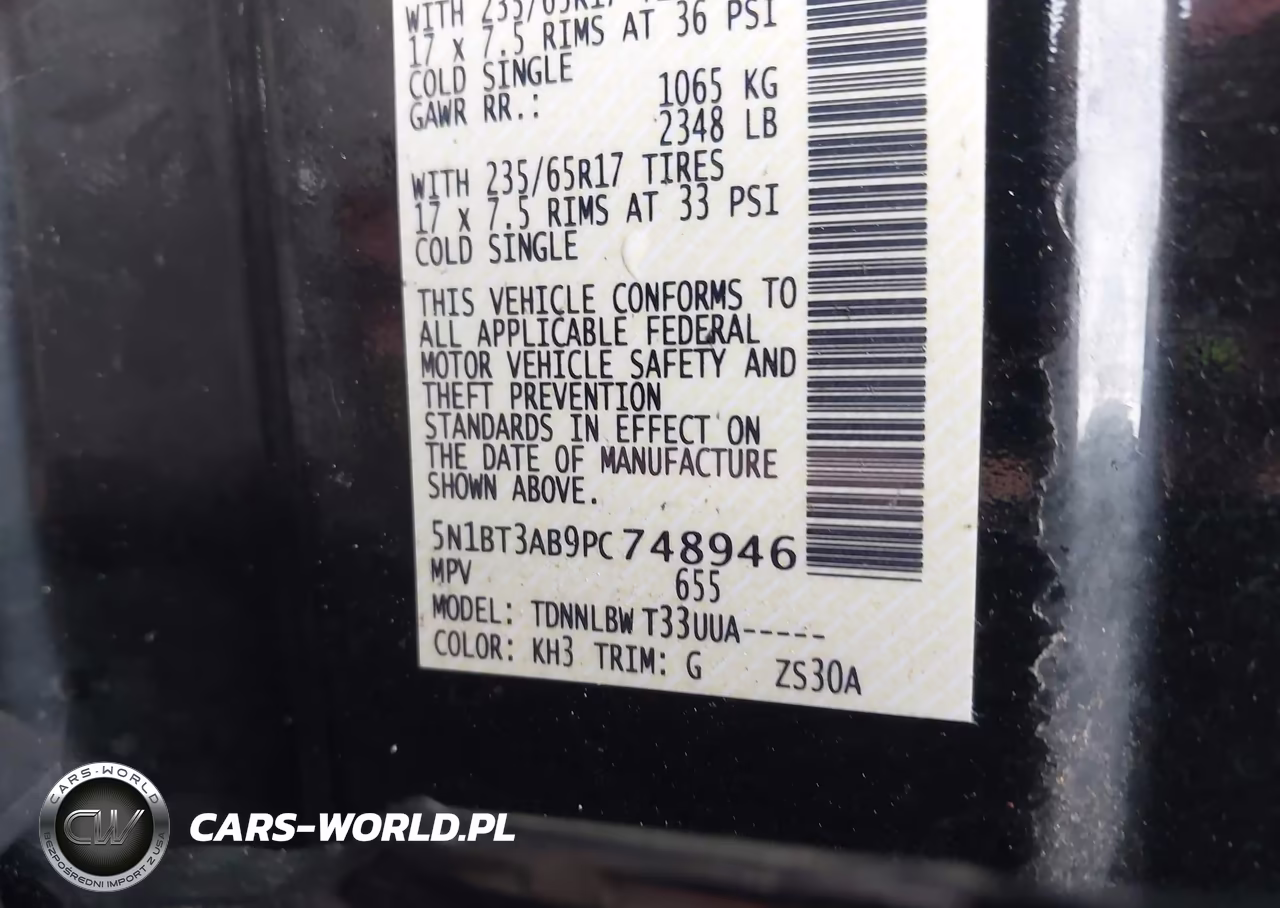 2023 Nissan Rogue S Intelligent Awd VIN:5N1BT3AB9PC748946 - 9