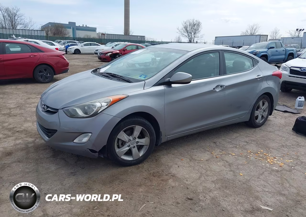 2013 Hyundai Elantra Gls-Limited VIN:KMHDH4AE7DU606272 - 2
