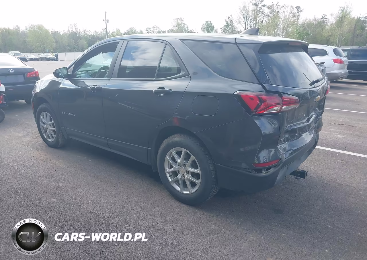 2022 Chevrolet Equinox Awd Ls VIN:3GNAXSEV8NS216816 - 3