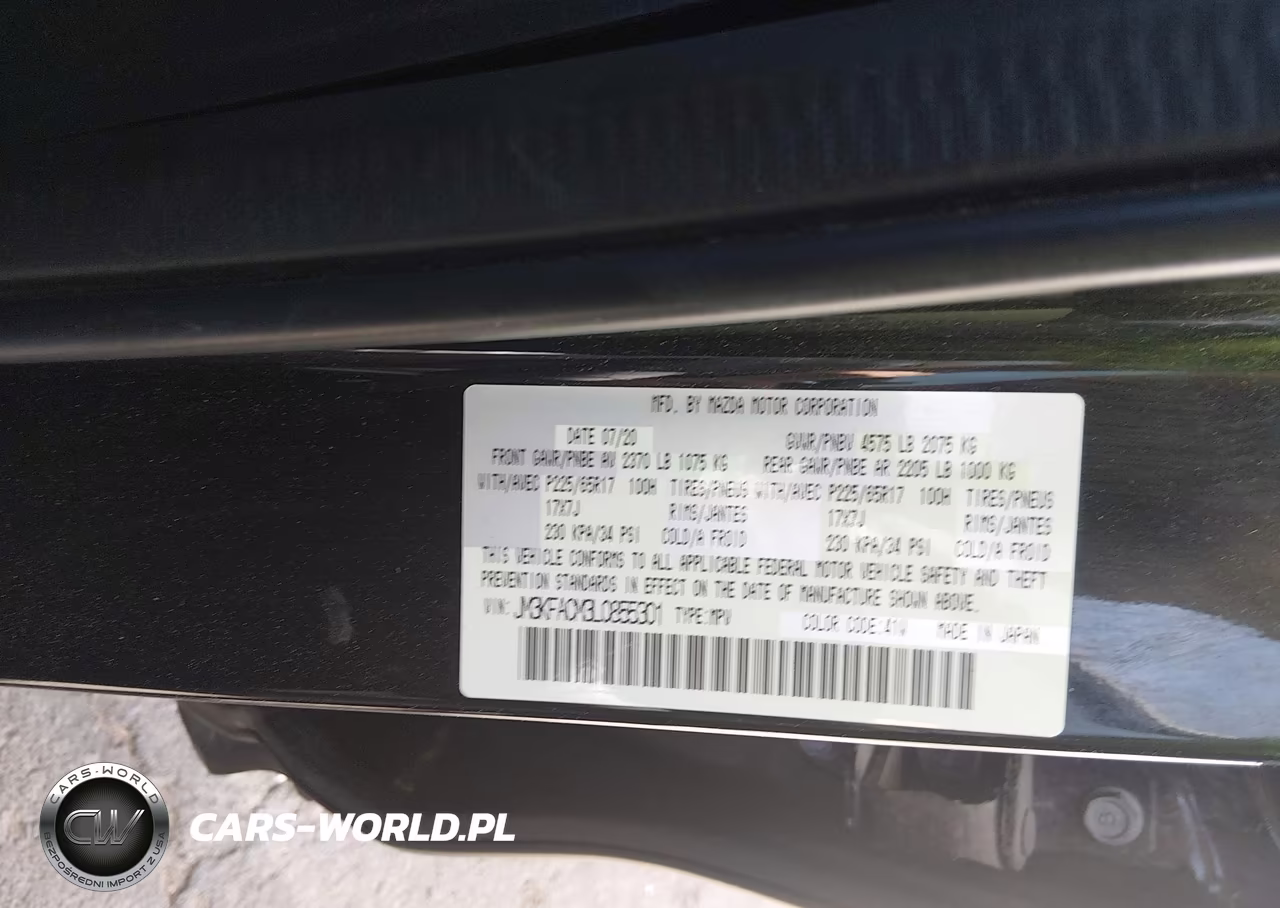 2020 Mazda Cx-5 Touring VIN:JM3KFACM3L0855301 - 9