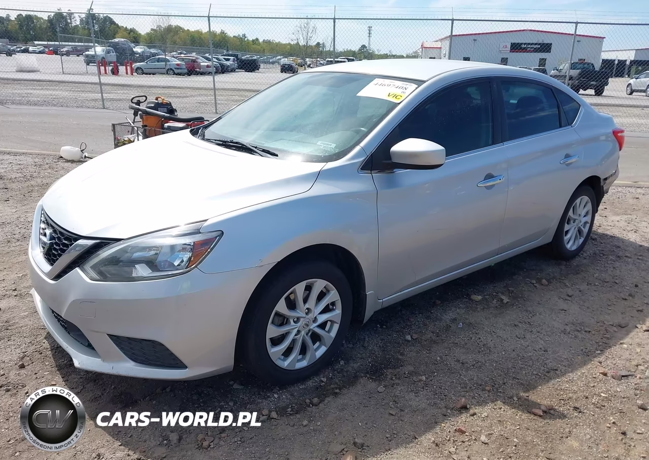 2019 Nissan Sentra Sv VIN:3N1AB7AP1KY443806 - 2