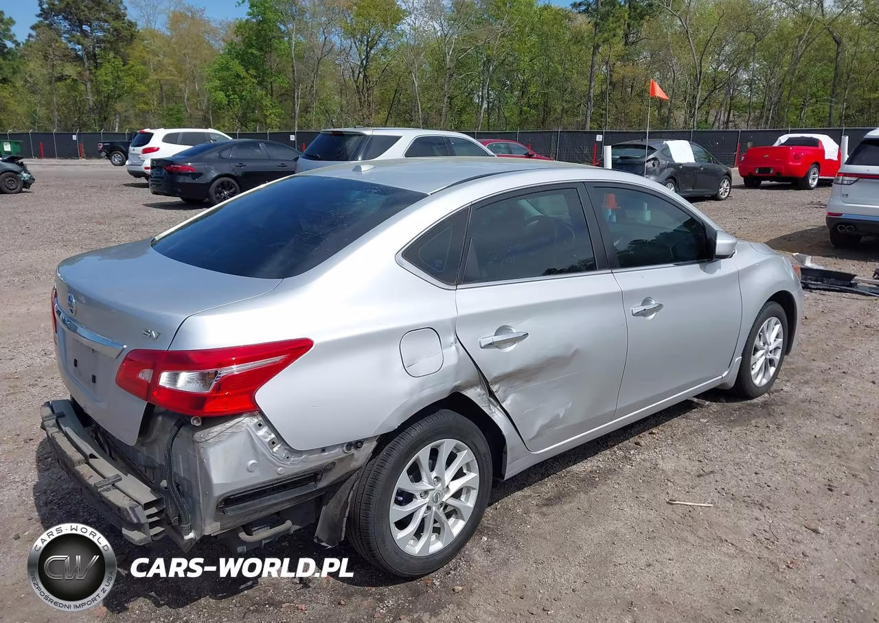 2019 Nissan Sentra Sv VIN:3N1AB7AP1KY443806 - 4