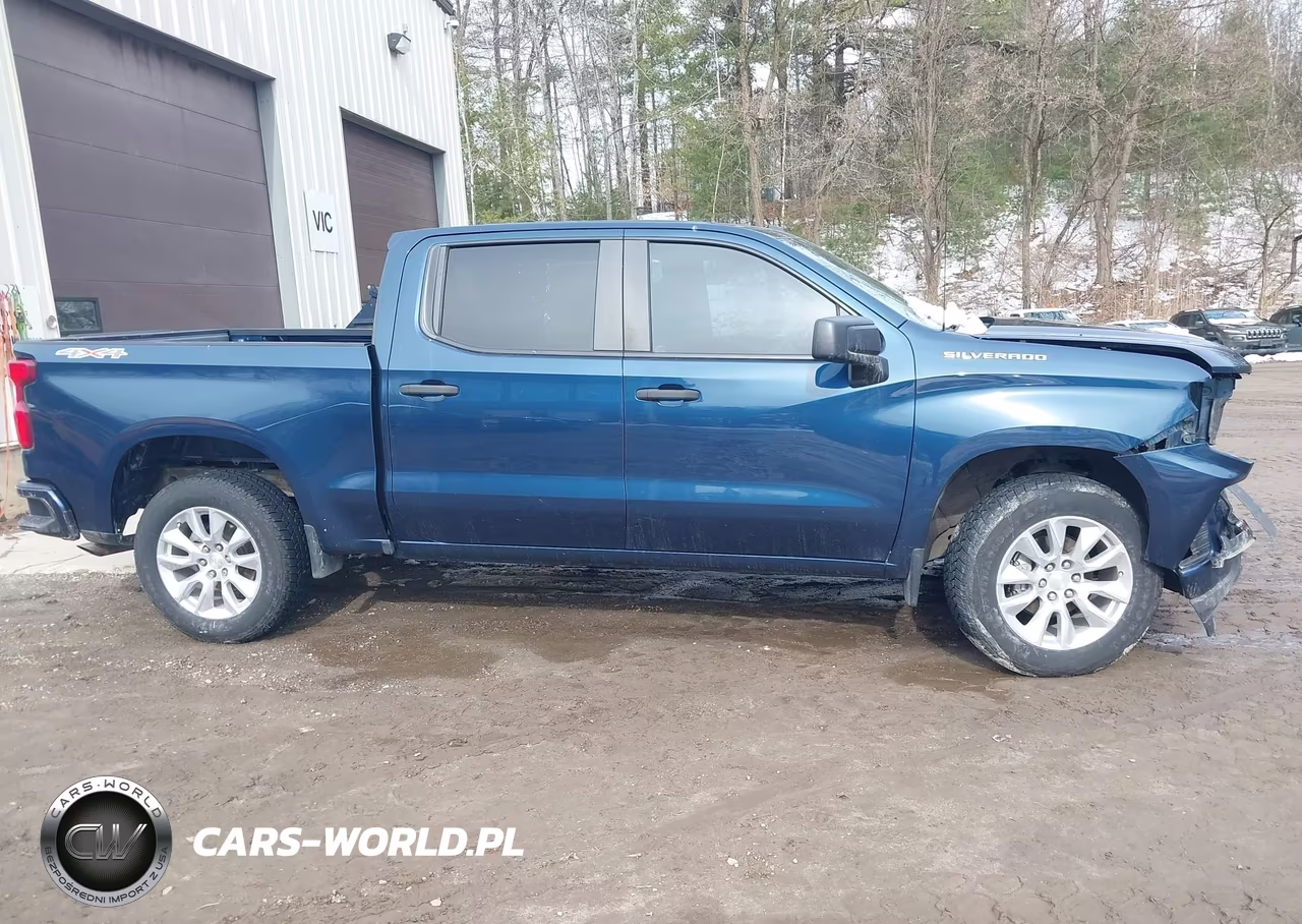 2021 Chevrolet Silverado 1500 4Wd Short Bed Custom VIN:3GCPYBEK7MG244291 - 13