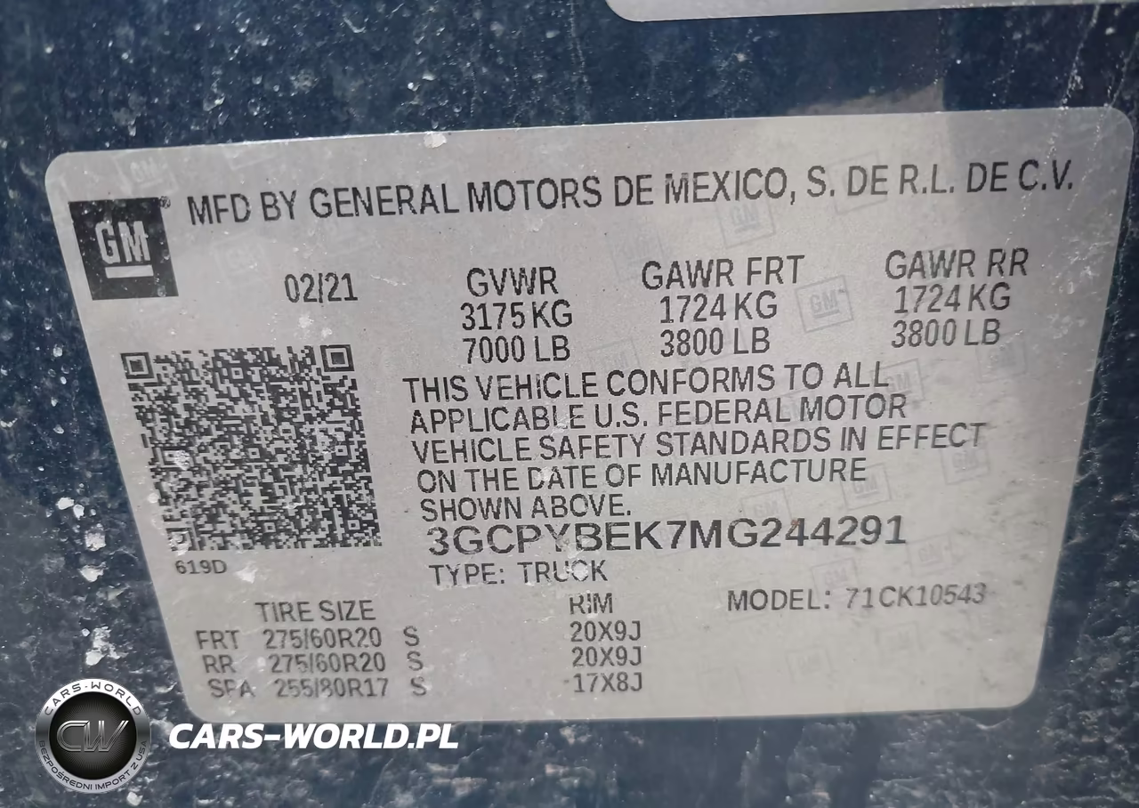 2021 Chevrolet Silverado 1500 4Wd Short Bed Custom VIN:3GCPYBEK7MG244291 - 9