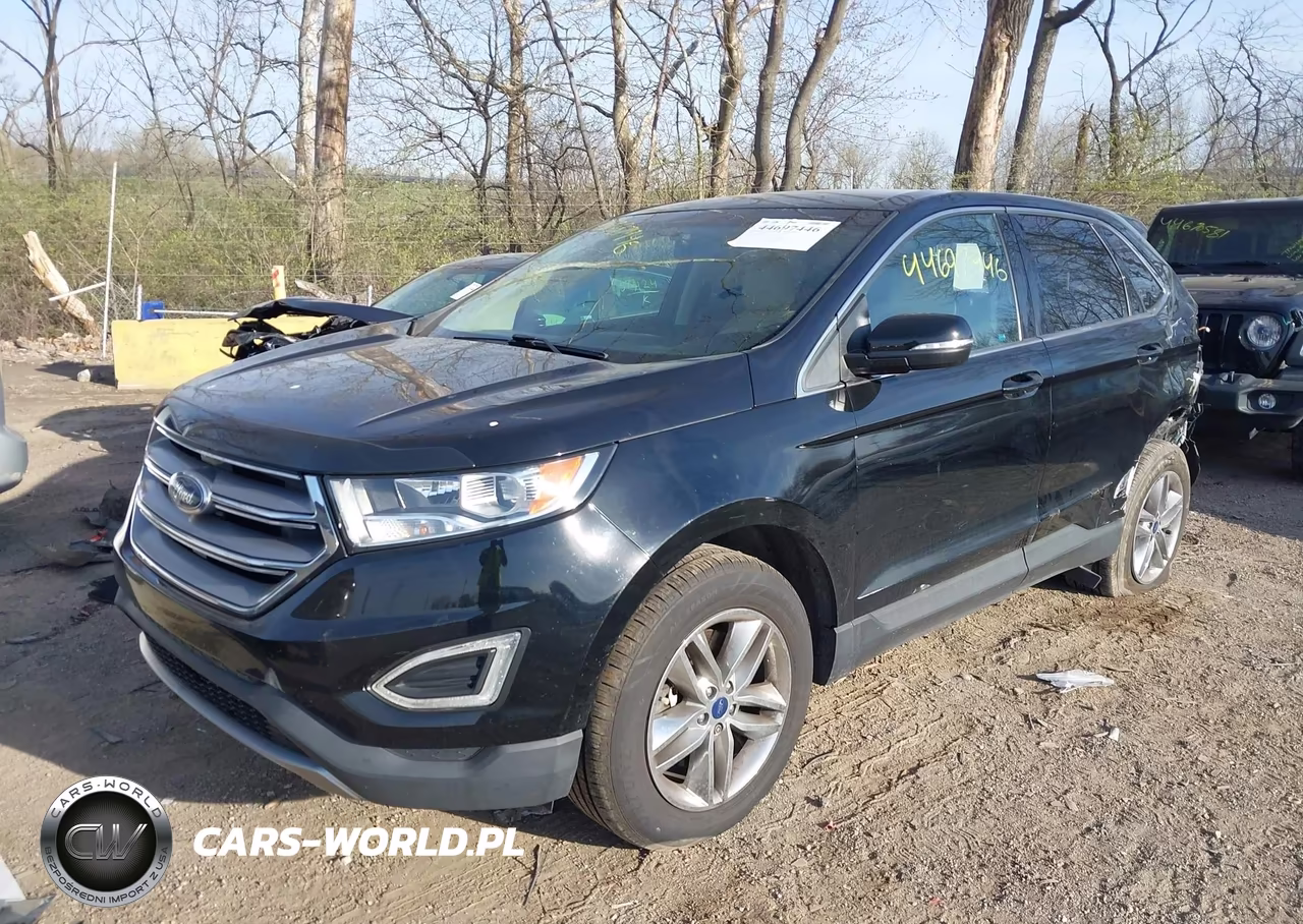 2017 Ford Edge Sel VIN:2FMPK4J92HBB20935 - 2