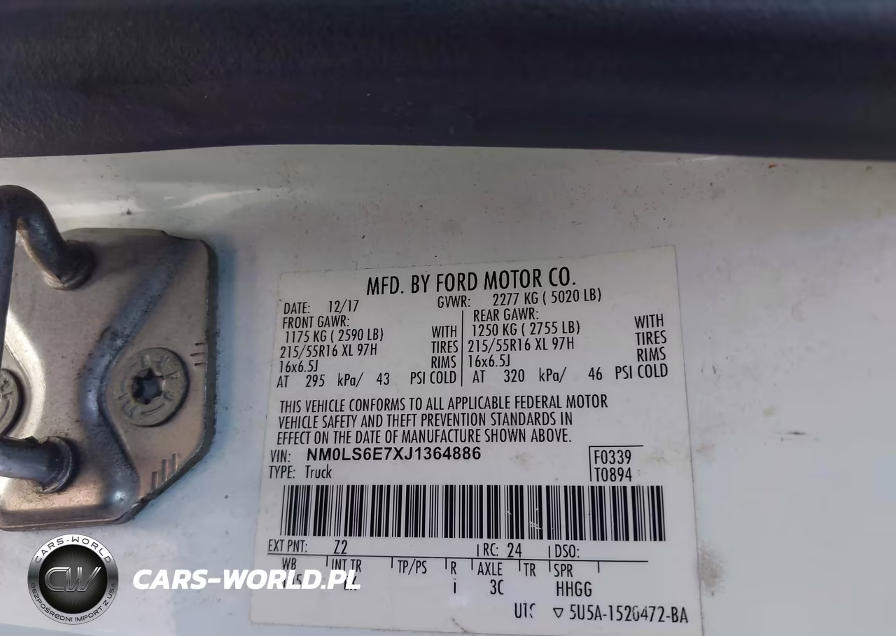 2018 Ford Transit Connect Xl VIN:NM0LS6E7XJ1364886 - 9