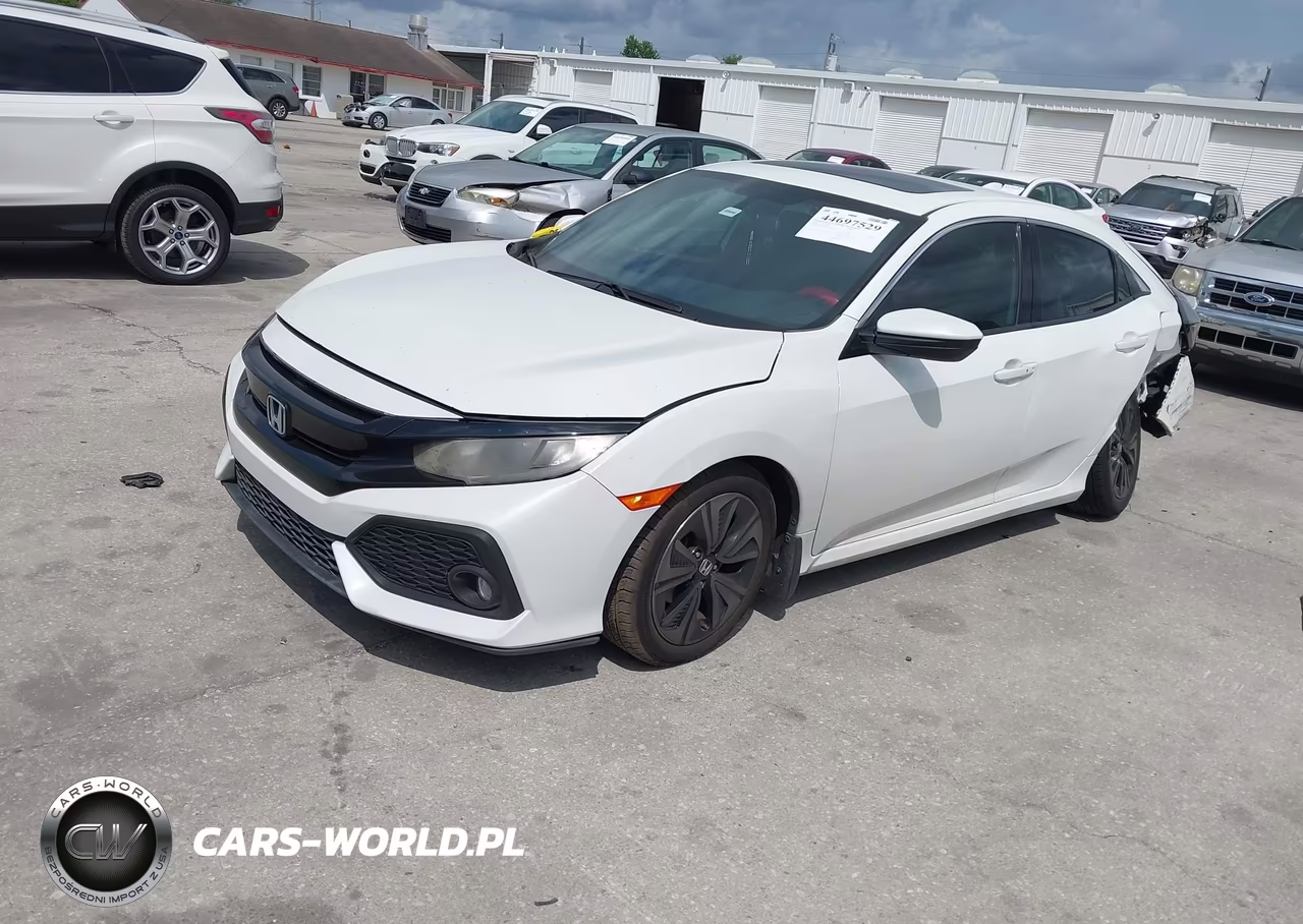 2018 Honda Civic Ex VIN:SHHFK7H58JU222977 - 2