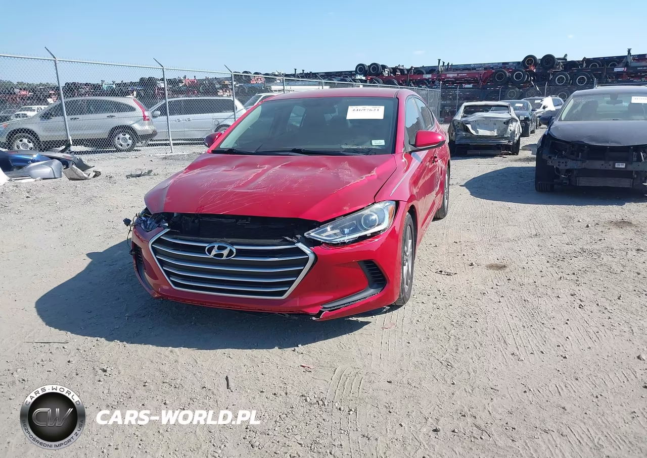 2018 Hyundai Elantra Sel VIN:5NPD84LF0JH372038 - 2