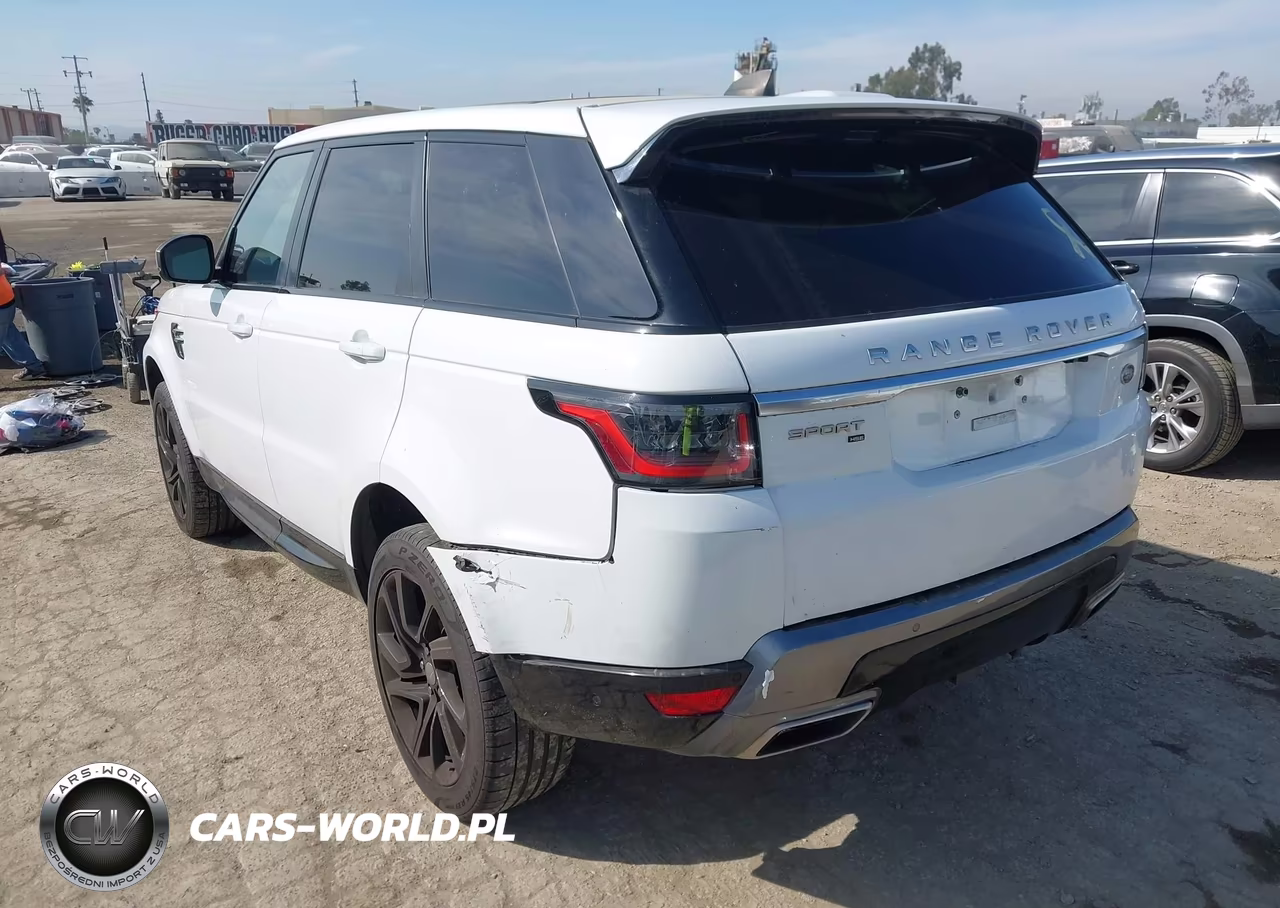 2020 Land Rover Range Rover Sport Hse Td6 VIN:SALWR2RK0LA716999 - 3