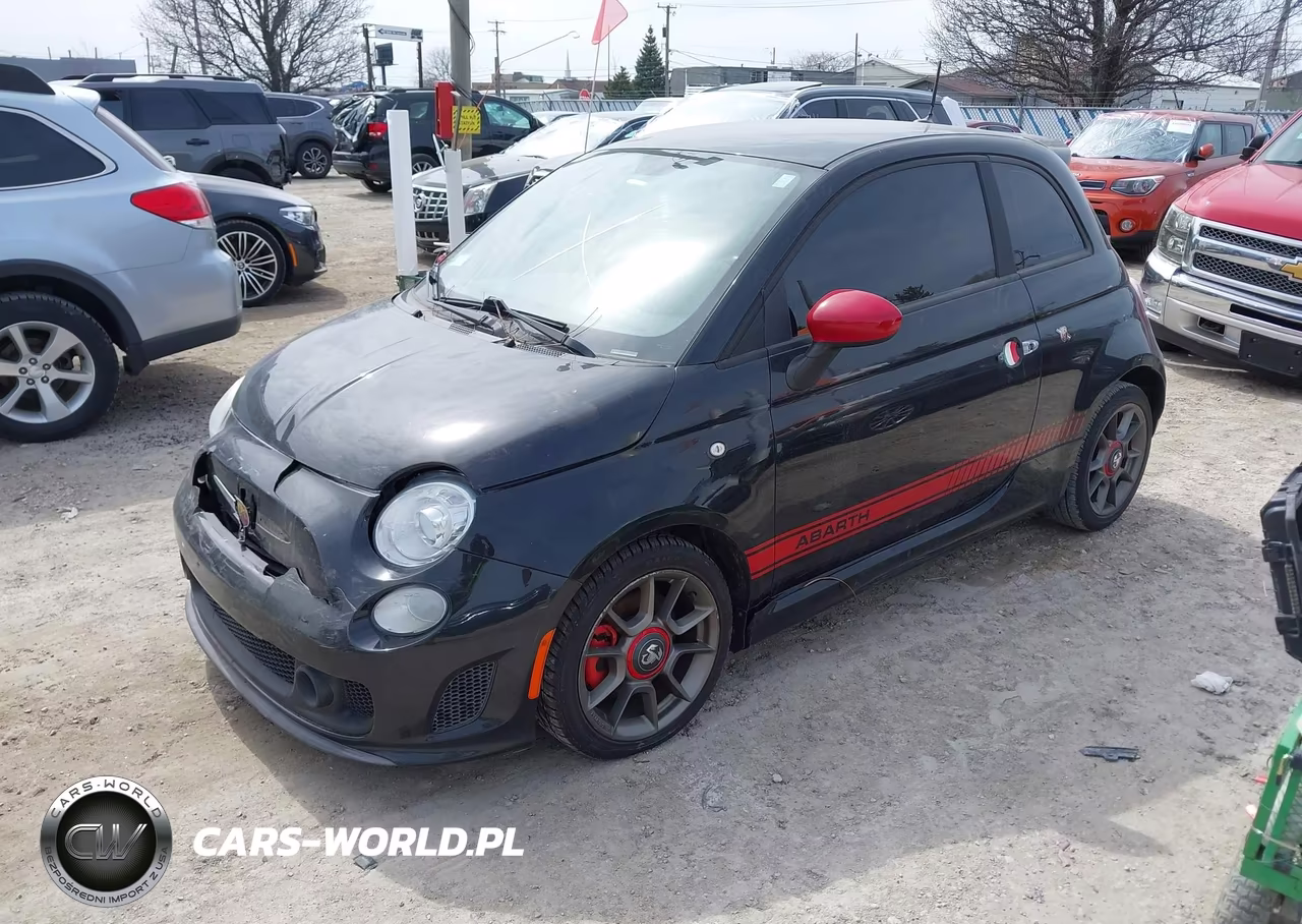 2012 Fiat 500 Abarth VIN:3C3CFFFH9CT378244 - 2