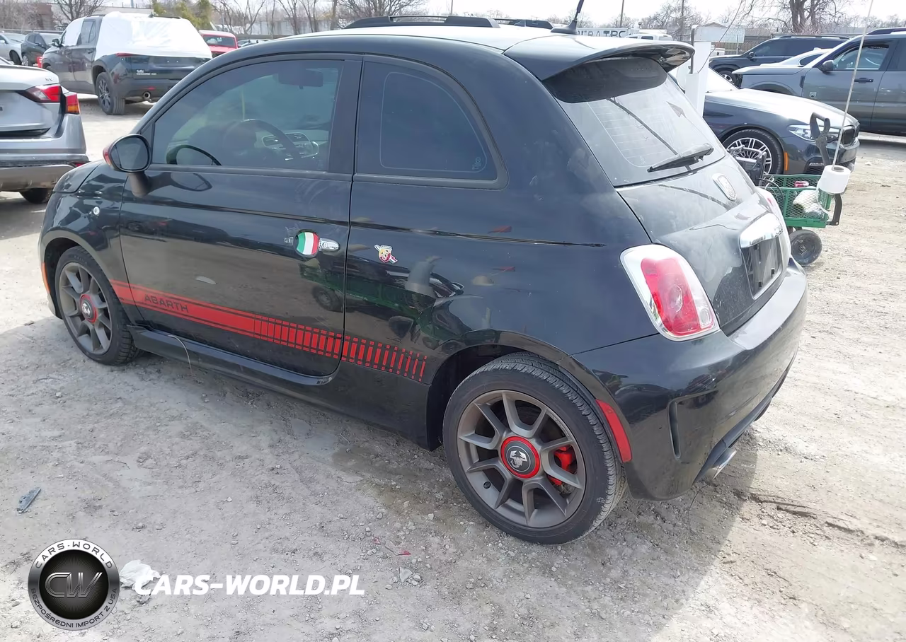2012 Fiat 500 Abarth VIN:3C3CFFFH9CT378244 - 3