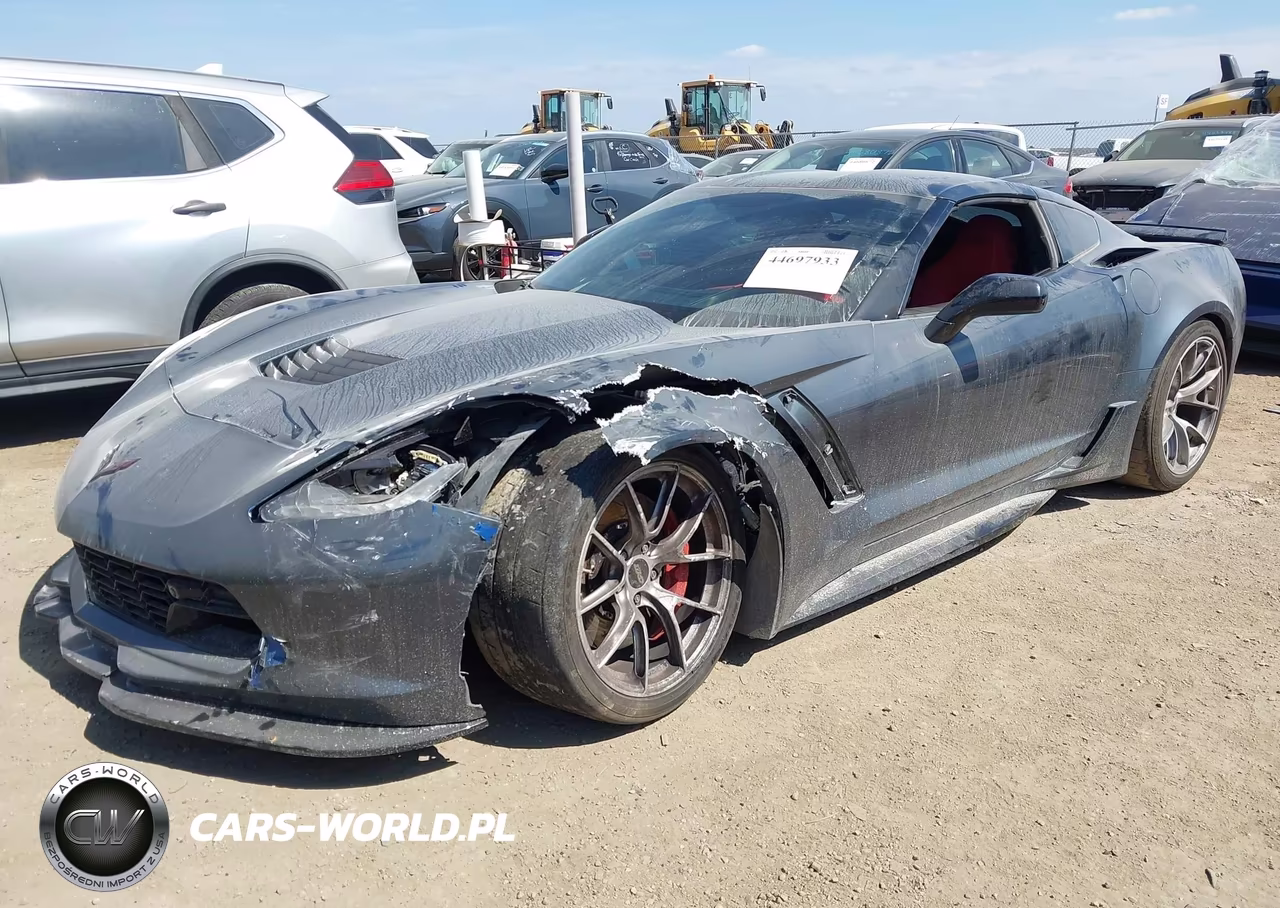 2019 Chevrolet Corvette Grand Sport 2Lt VIN:1G1YX2D75K5119467 - 2