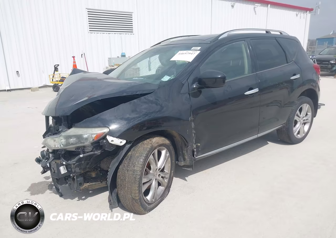 2010 Nissan Murano Le VIN:JN8AZ1MW0AW138719 - 2