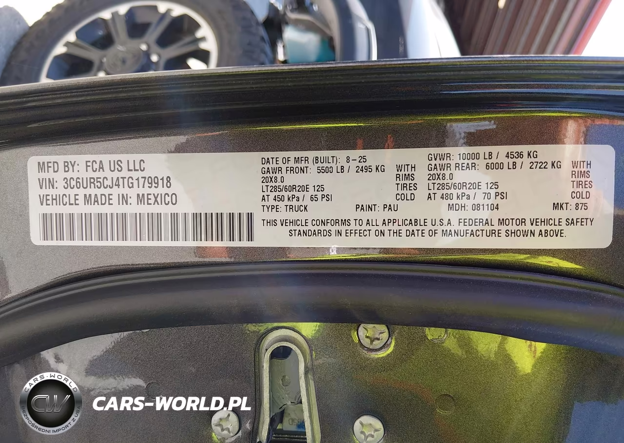 2026 Ram 2500 Warlock 4X4 6'4 Box VIN:3C6UR5CJ4TG179918 - 9