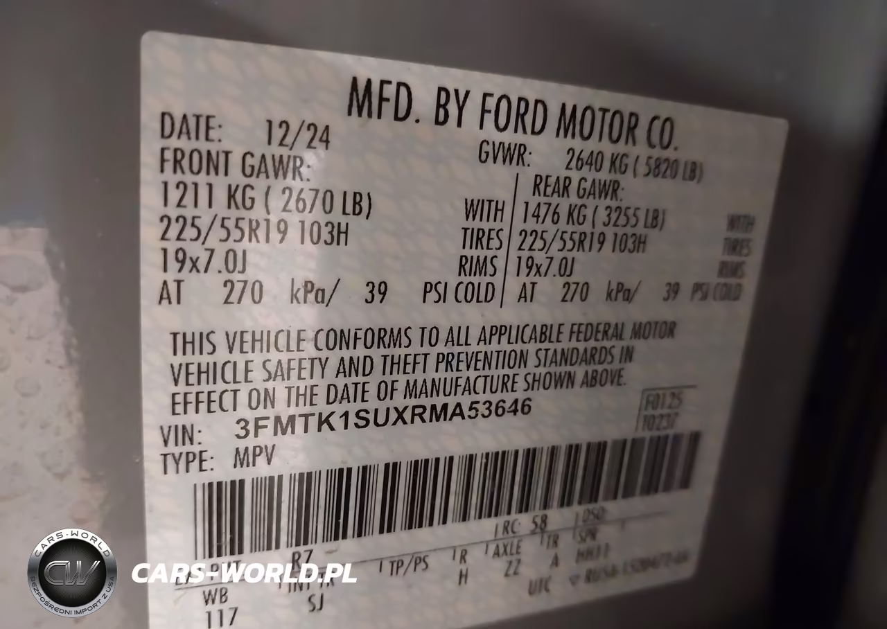 2024 Ford Mustang Mach-E Select VIN:3FMTK1SUXRMA53646 - 9