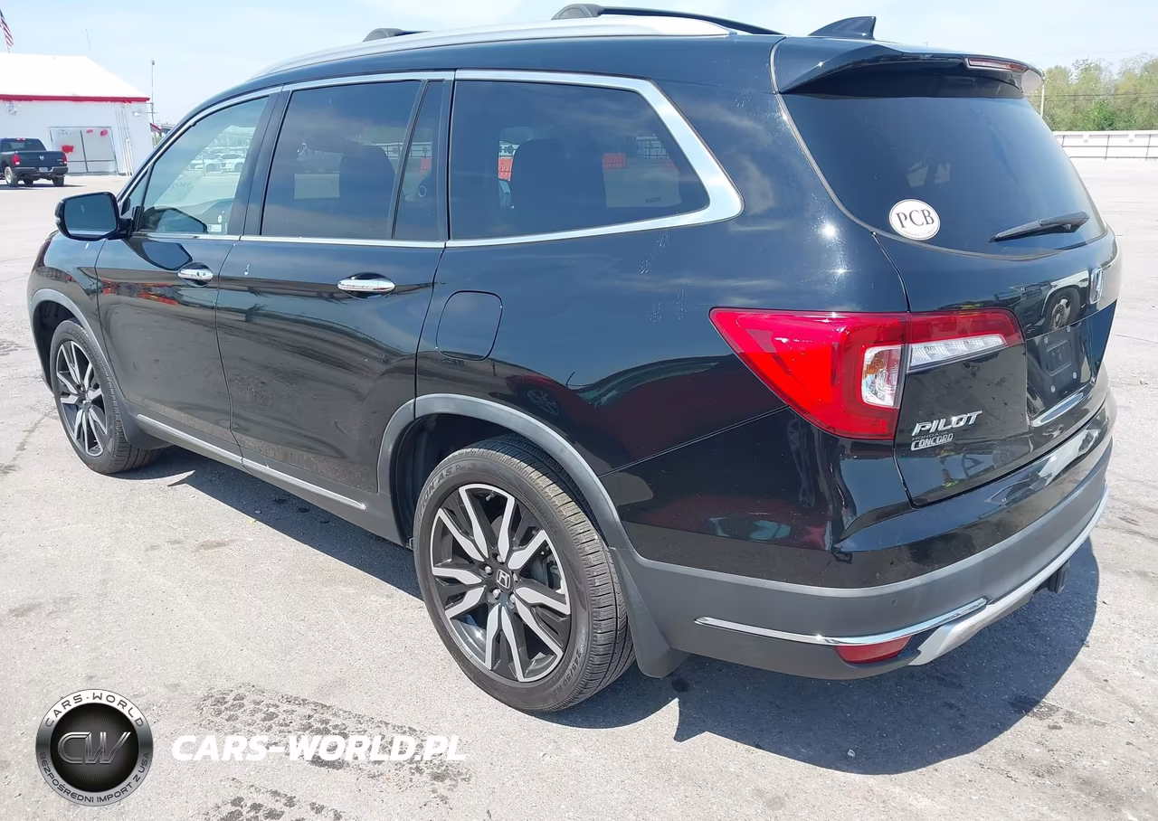 2022 Honda Pilot Awd Touring 8 Passenger VIN:5FNYF6H92NB001618 - 3
