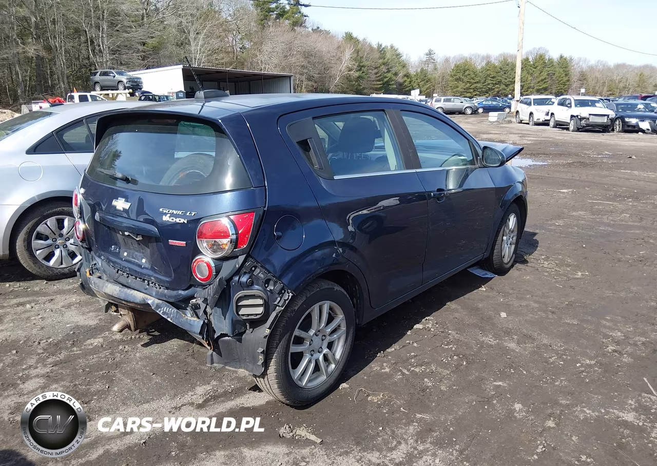 2015 Chevrolet Sonic Lt Auto VIN:1G1JC6SB4F4161538 - 4