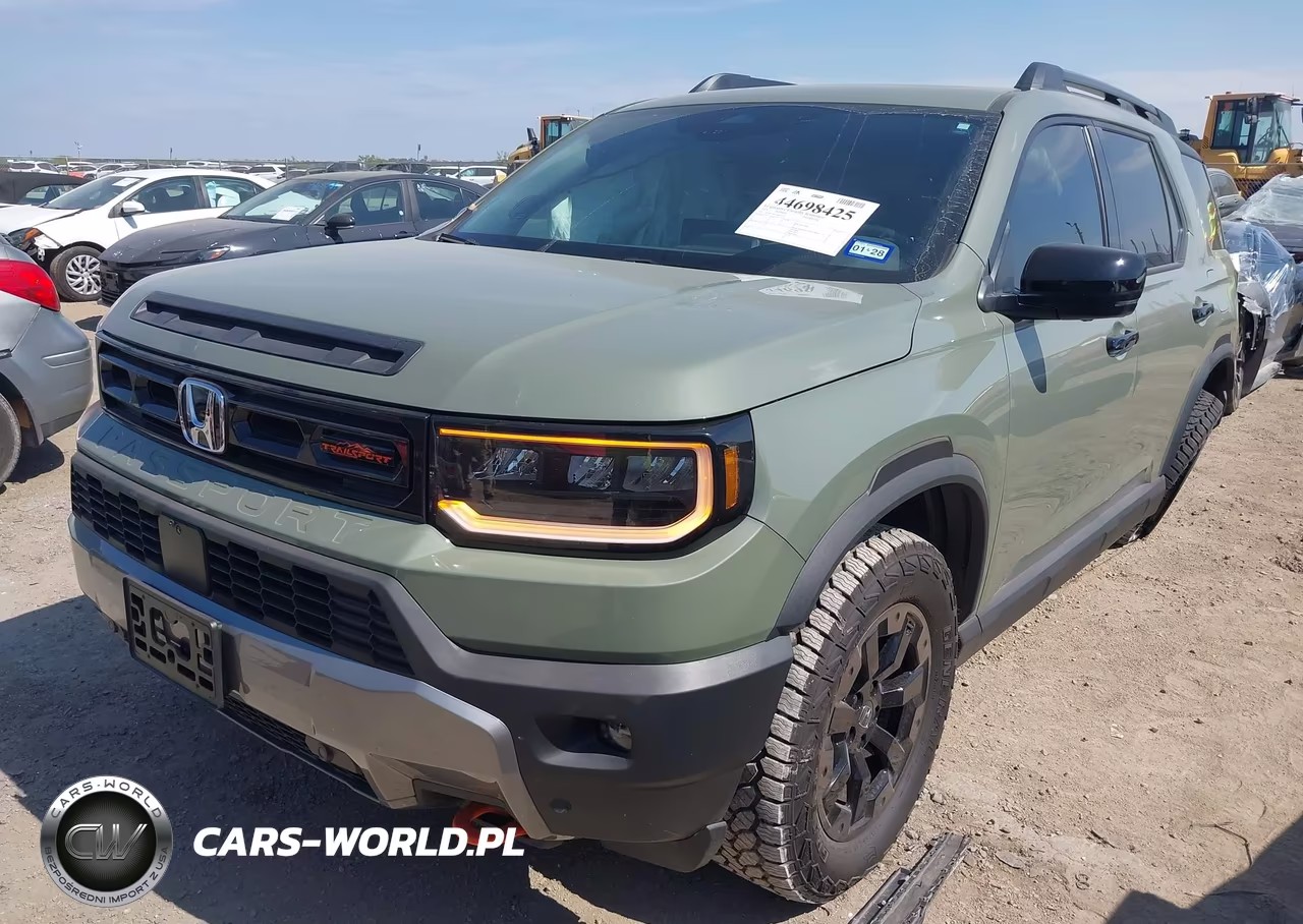 2026 Honda Passport Awd Trailsport Elite-Awd Trailsport Elite Blackout VIN:5FNYF9H81TB050122 - 2