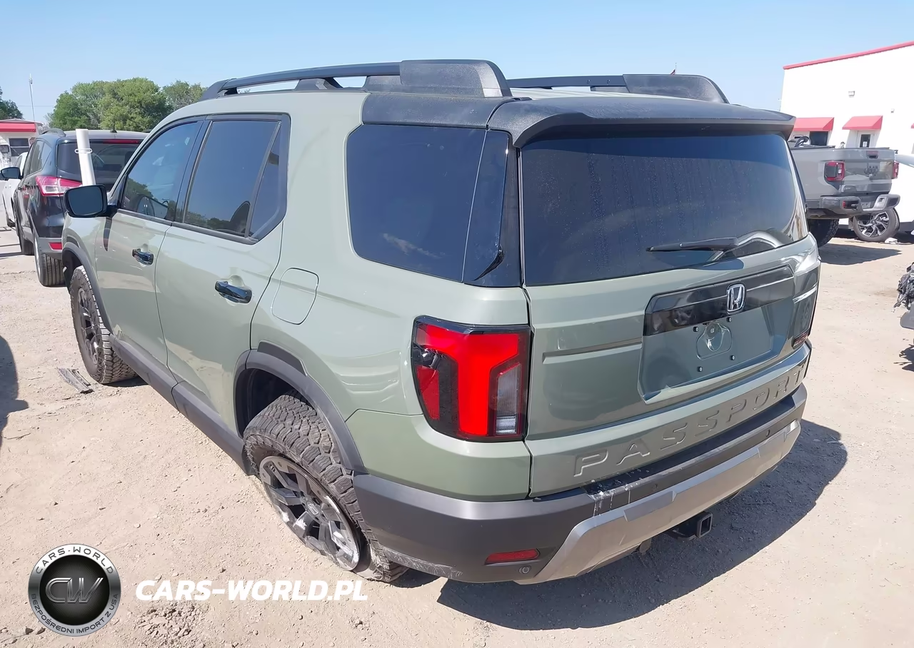 2026 Honda Passport Awd Trailsport Elite-Awd Trailsport Elite Blackout VIN:5FNYF9H81TB050122 - 3
