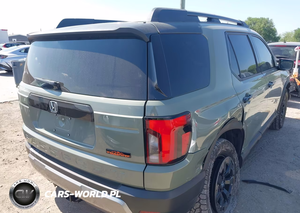 2026 Honda Passport Awd Trailsport Elite-Awd Trailsport Elite Blackout VIN:5FNYF9H81TB050122 - 4