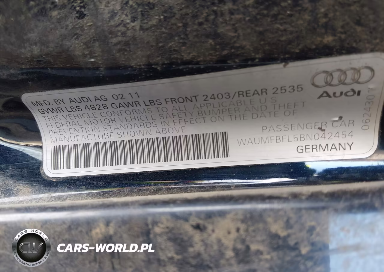 2011 Audi A4 2.0T Premium VIN:WAUMFBFL5BN042454 - 9