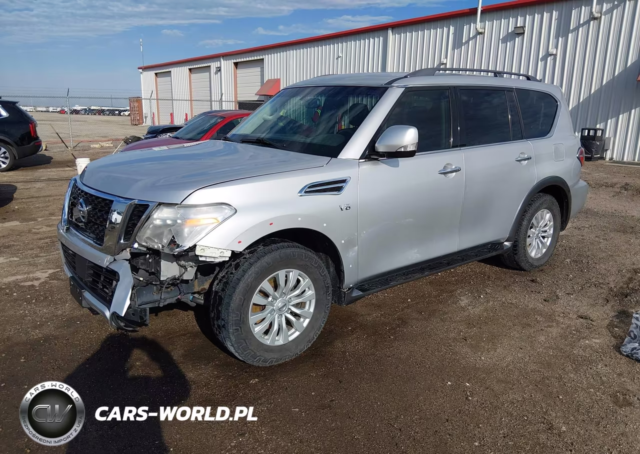 2017 Nissan Armada Sv VIN:JN8AY2NC9H9508376 - 2