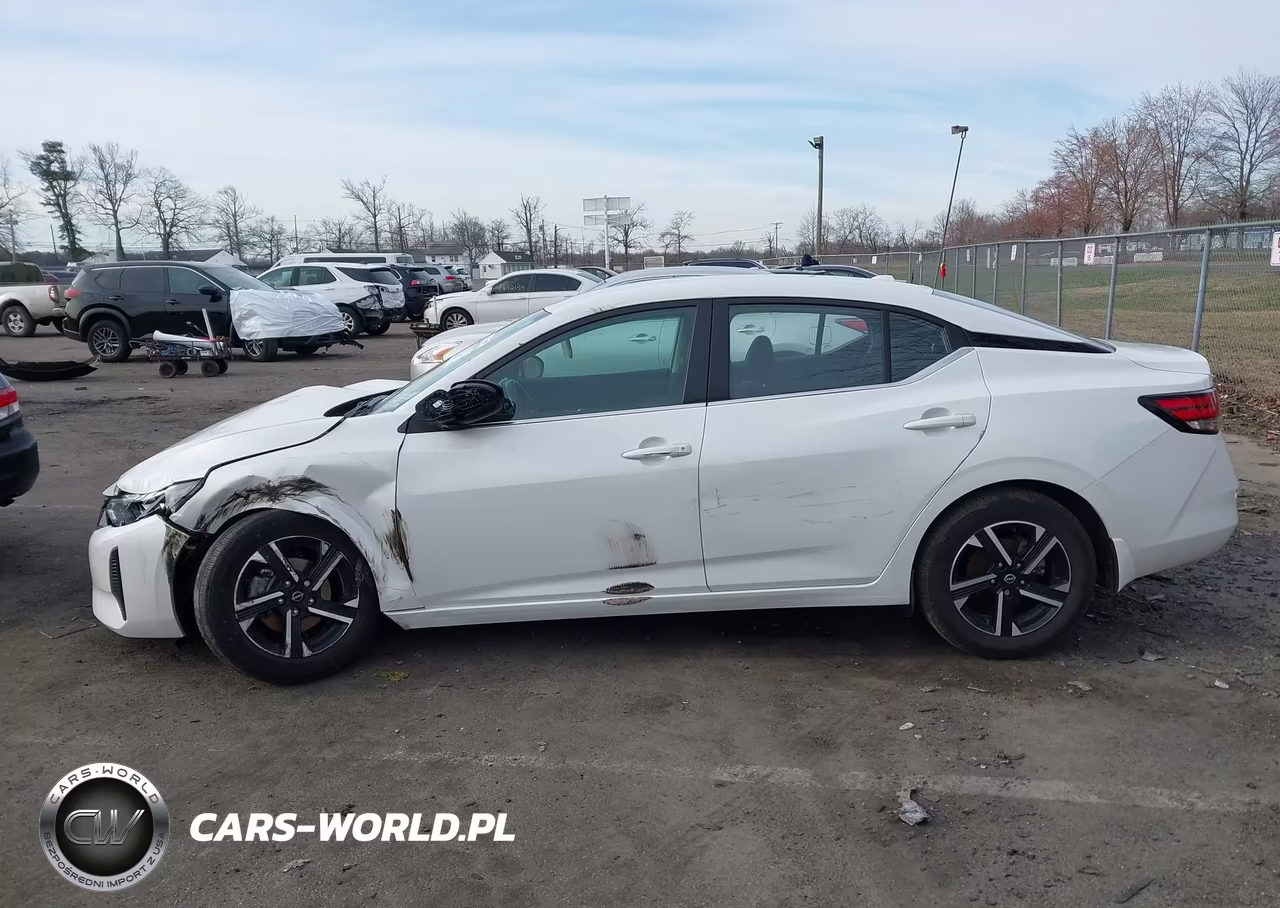 2025 Nissan Sentra Sv VIN:3N1AB8CV8SY233866 - 14