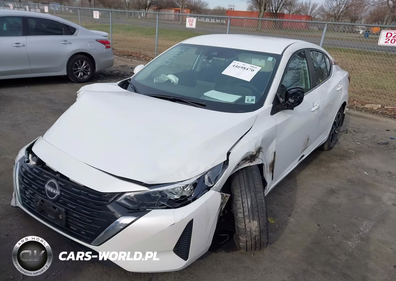 2025 Nissan Sentra Sv VIN:3N1AB8CV8SY233866 - 2
