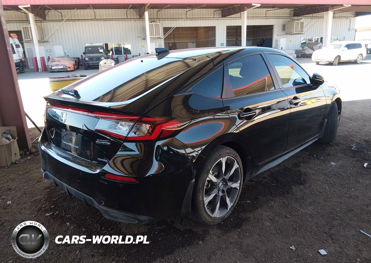 2025 Honda Civic Hybrid Sport Touring VIN:JHMFL4H95SX000452 - 4