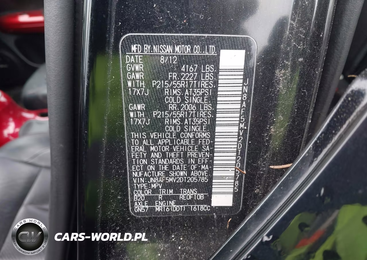 2013 Nissan Juke Sl VIN:JN8AF5MV2DT205785 - 9