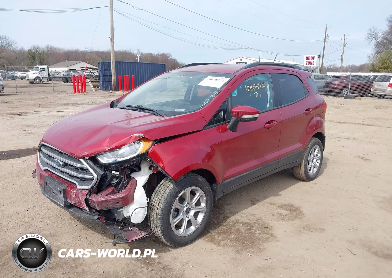 2021 Ford Ecosport Se VIN:MAJ3S2GE6MC404712 - 2